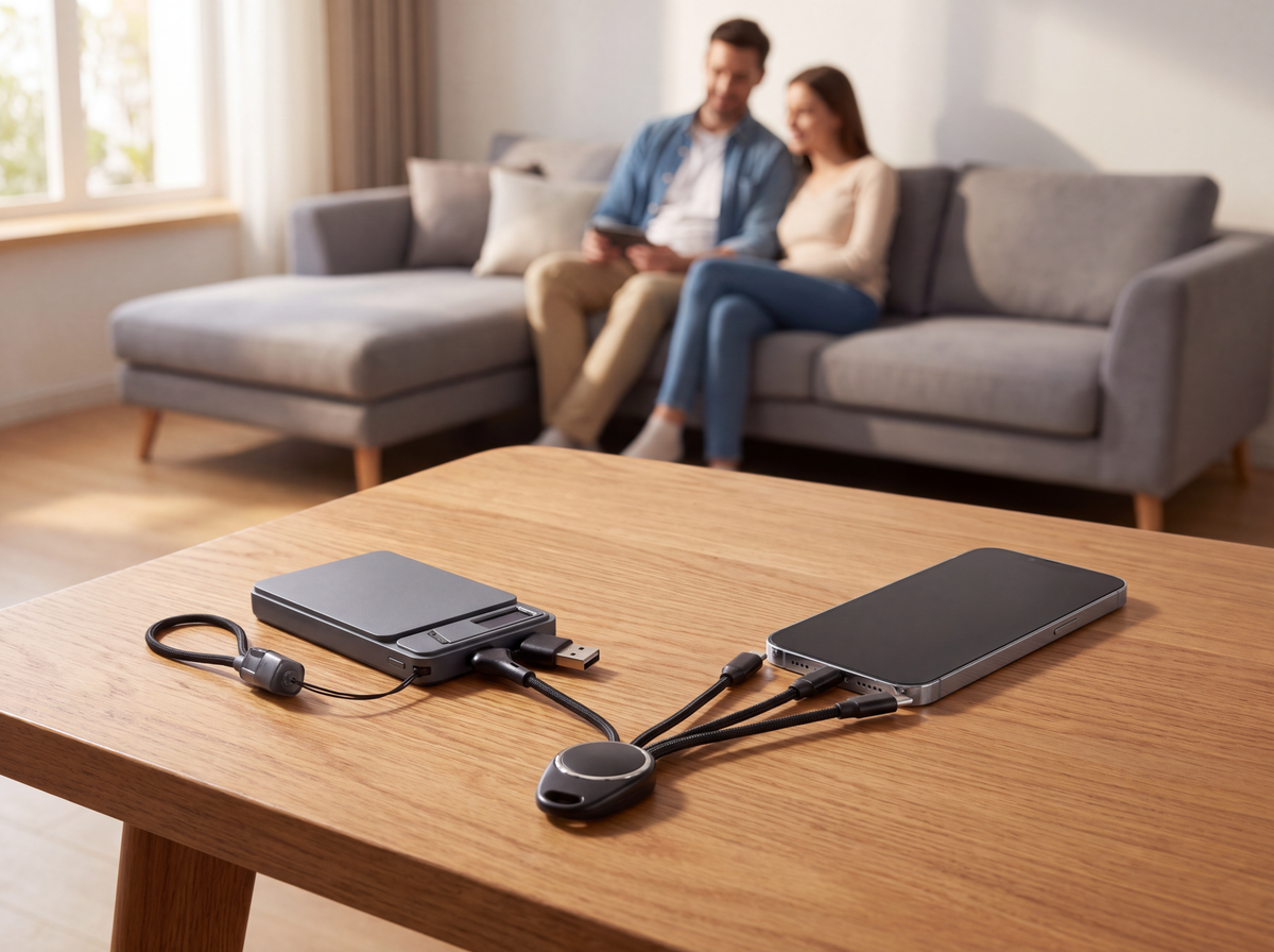LumiPower Multi-Charge Cable
