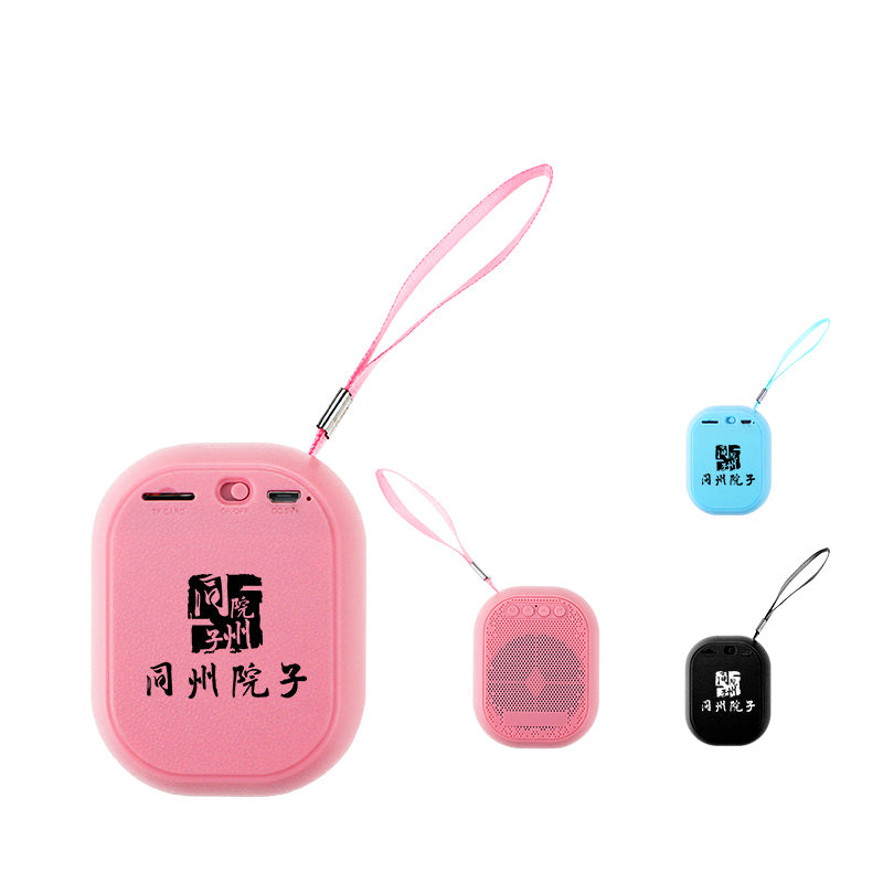Outdoor Bluetooth Speaker with Clip & Strap