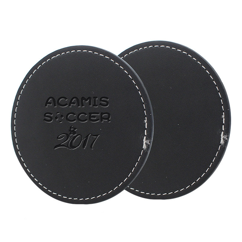 Round PU Coaster
