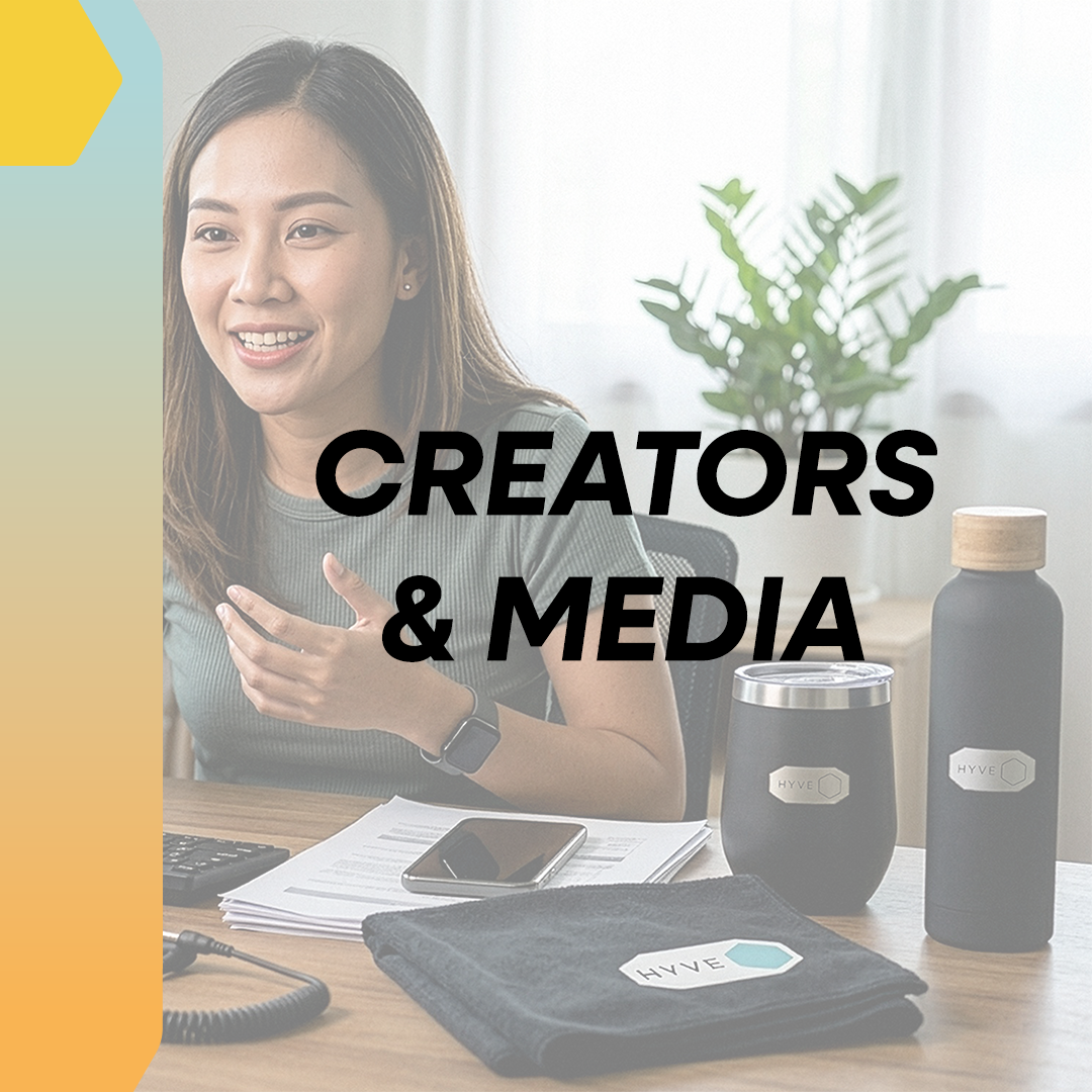 Corporate gifts for content creators — collection banner