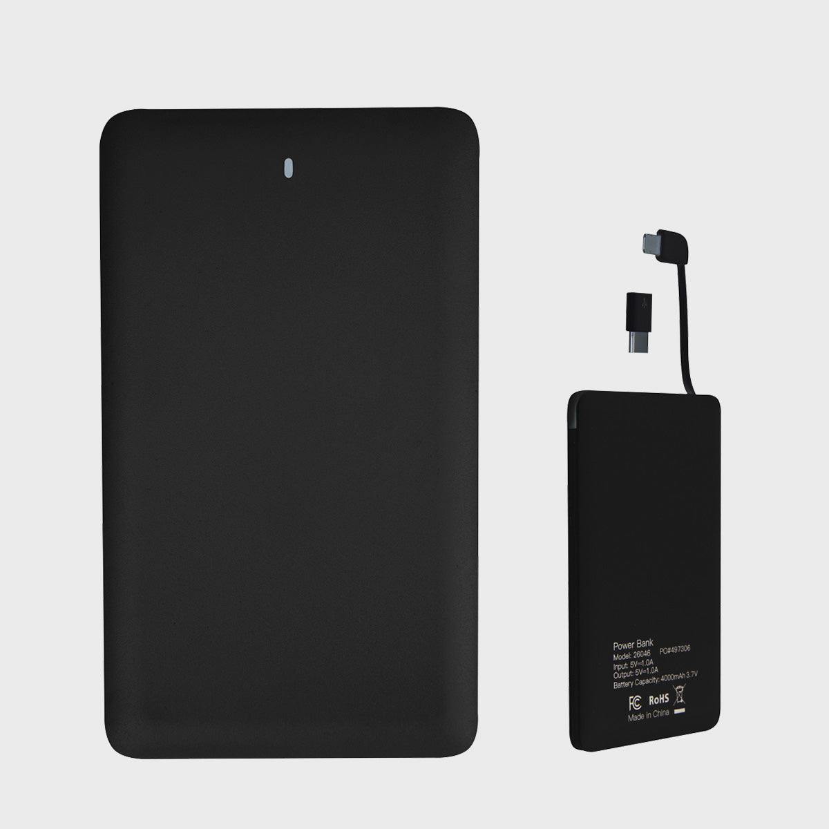 Slim 4,000mAh 3-in-1 Power Bank