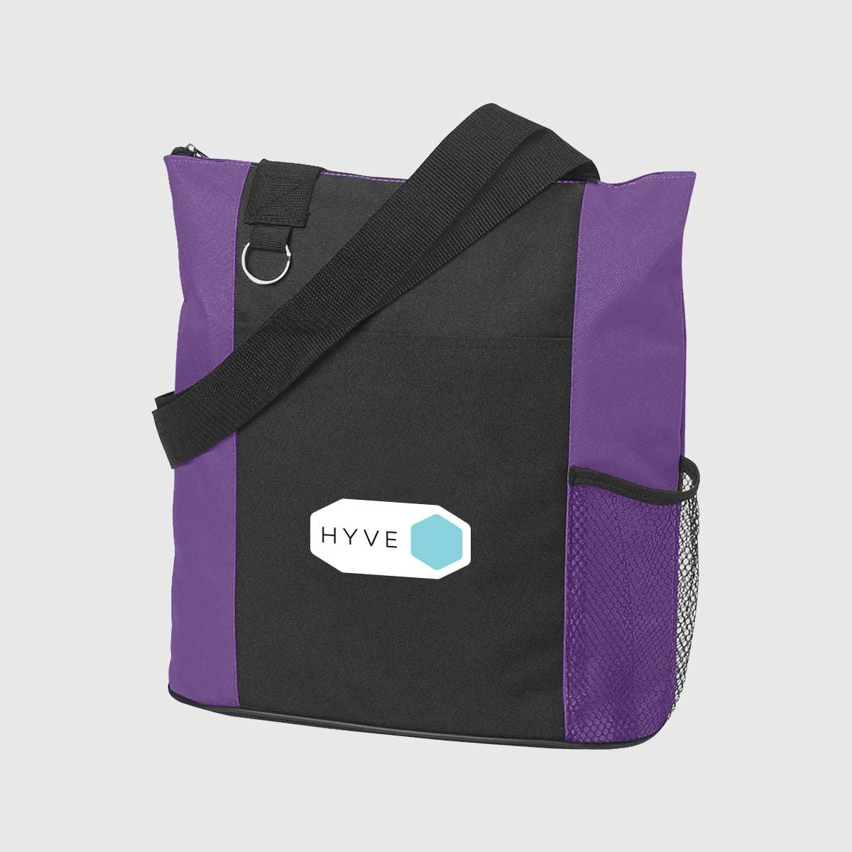 Sustainable fun rPET tote bag with custom logo for eco gifts SG