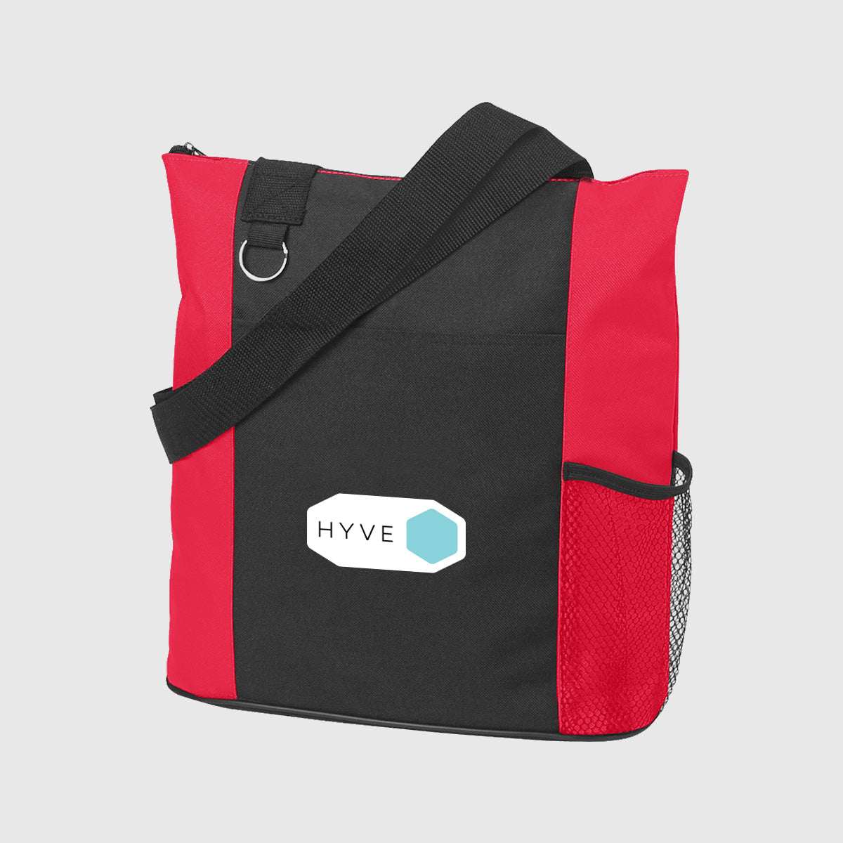 Sustainable fun rPET tote bag with custom logo for eco gifts SG