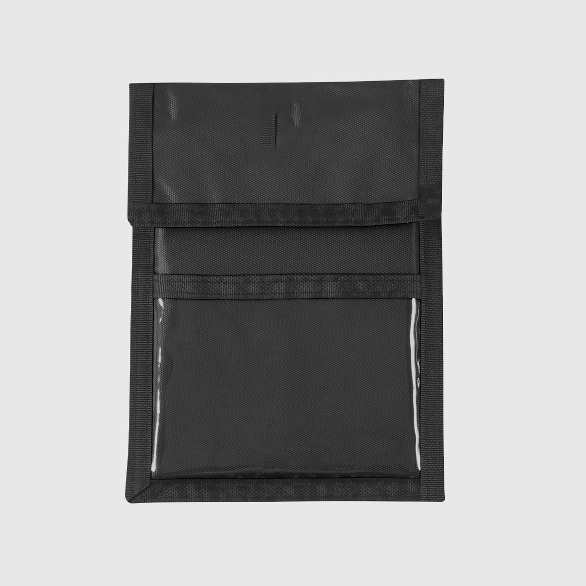 #308 Nylon Neck Wallet Badge Holder