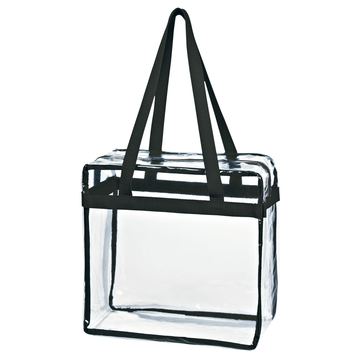 33603 - Clear EVA Tote Bag With Zipper