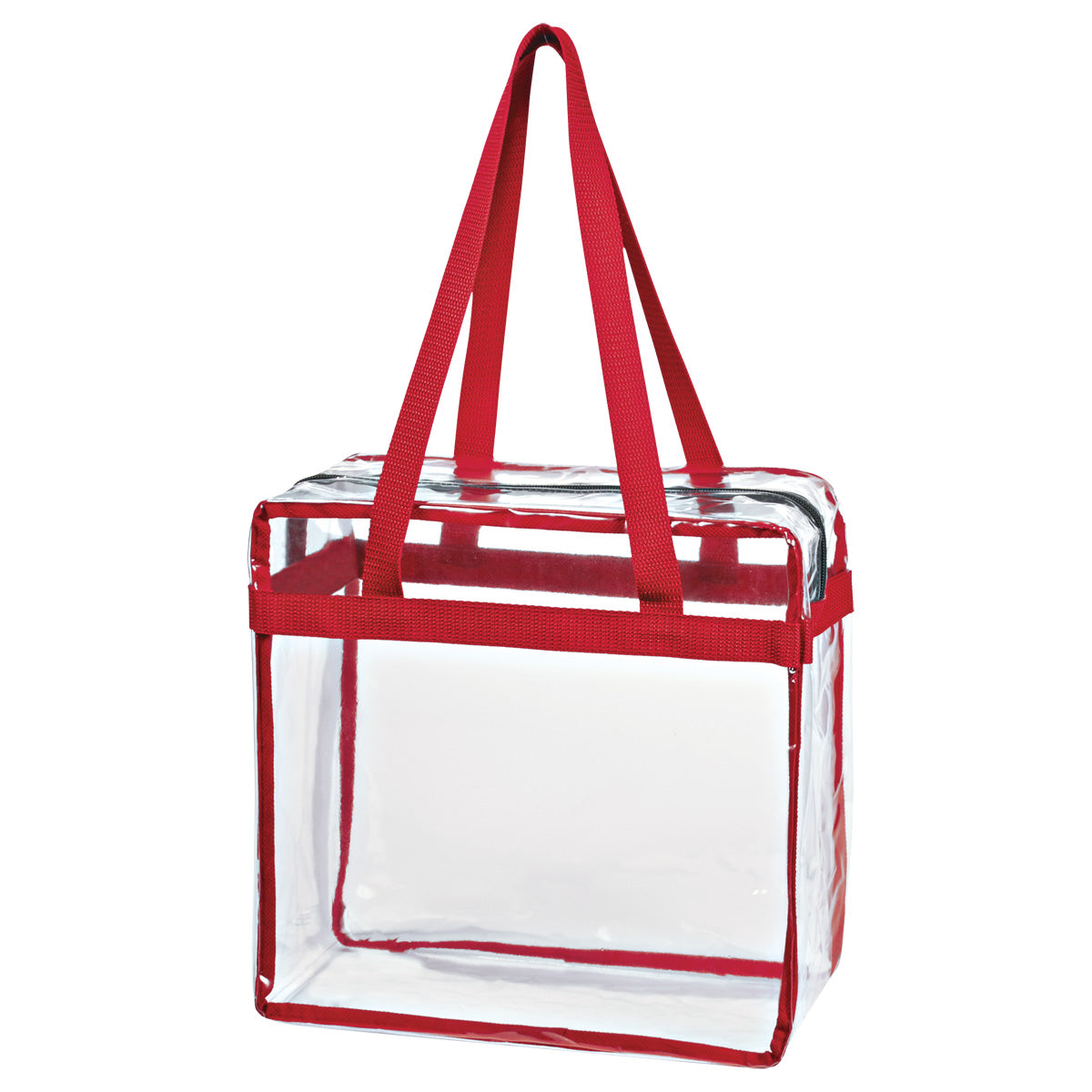 33603 - Clear EVA Tote Bag With Zipper