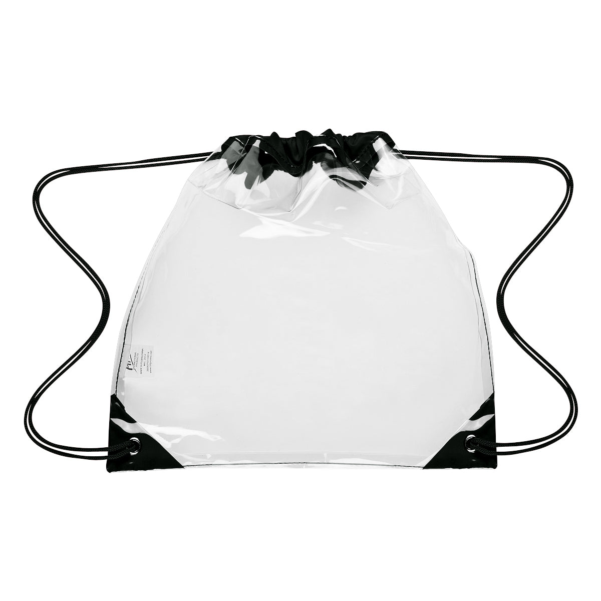 33606 - Touchdown Clear EVA Drawstring Backpack