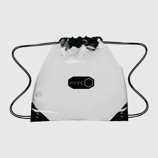 Touchdown Clear EVA Drawstring Backpack