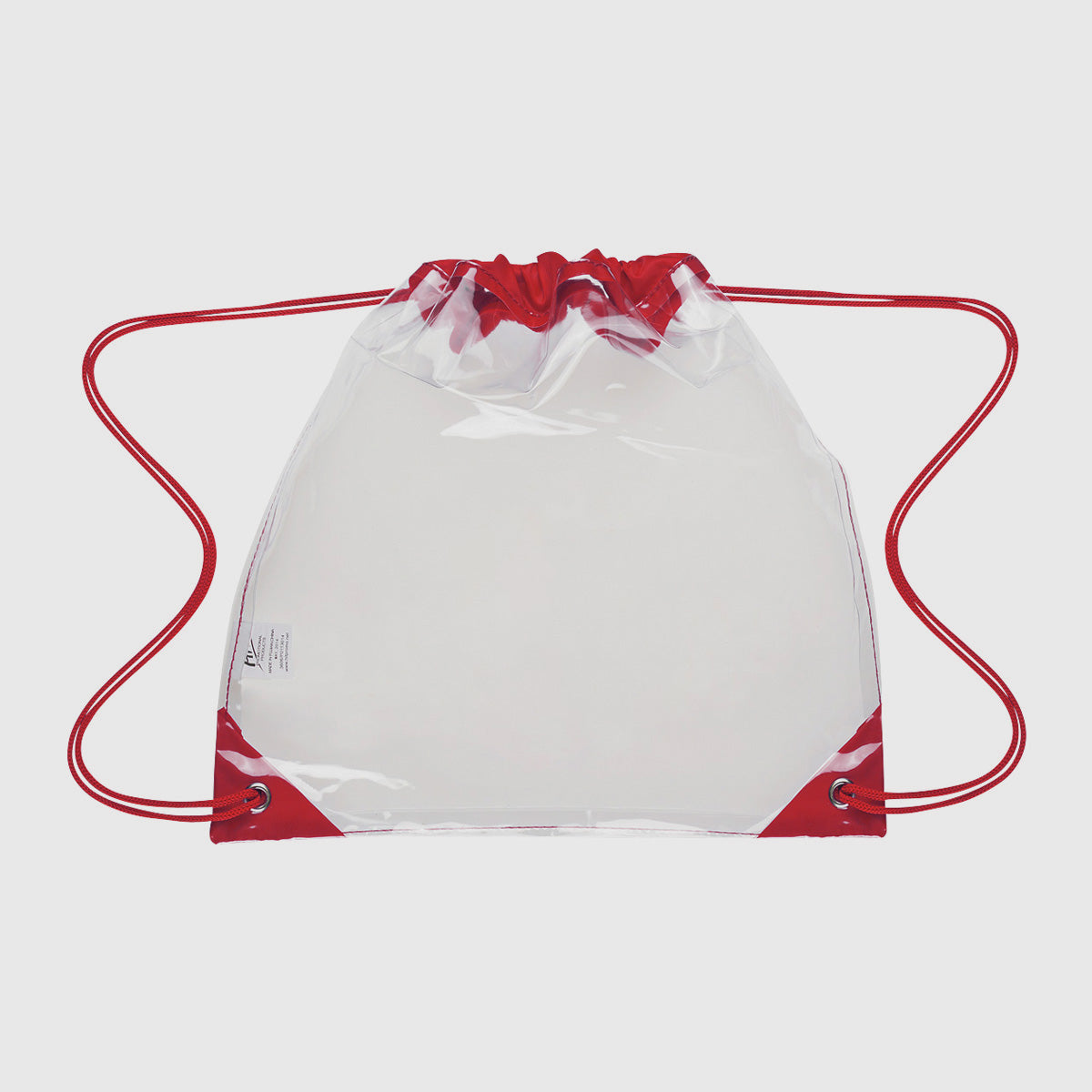 Touchdown Clear EVA Drawstring Backpack
