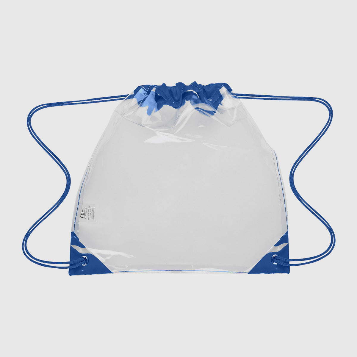 Touchdown Clear EVA Drawstring Backpack