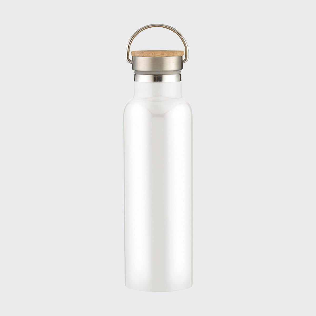 #5633 - 21 Oz. Tipton Stainless Steel Bottle With Bamboo Lid