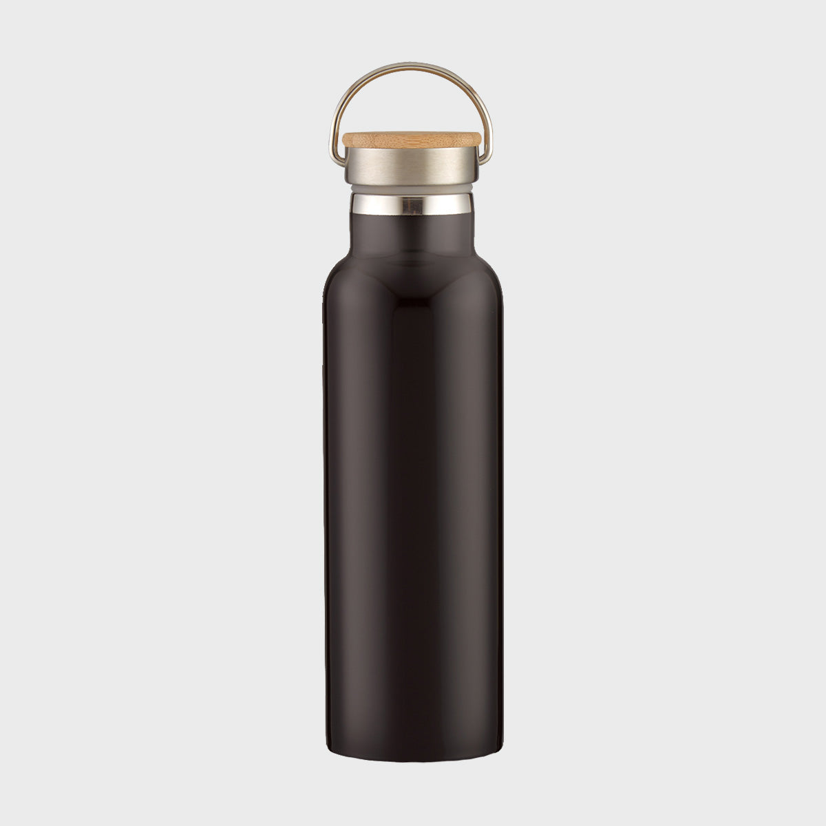 Custom 621ml Tipton Stainless Steel Bottle with Bamboo Lid