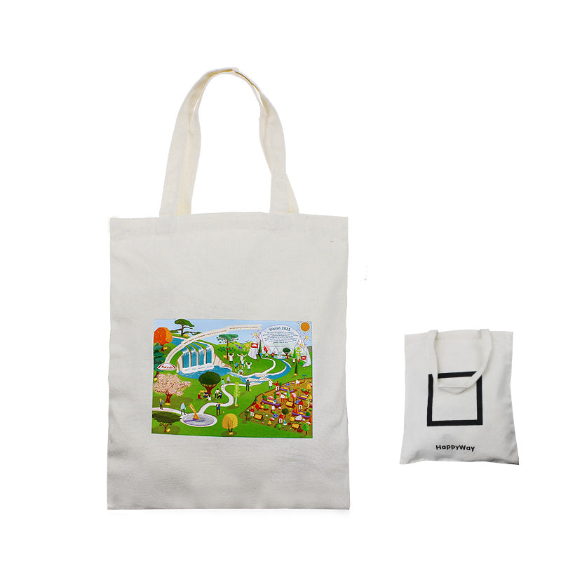12 oz Canvas Shoulder Eco Bag