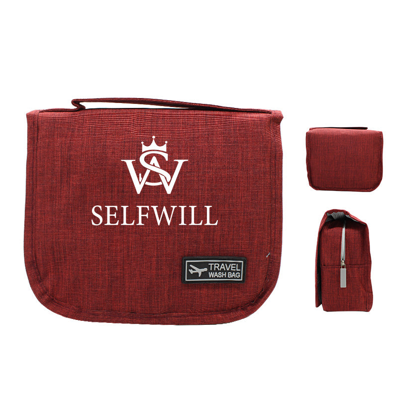 Korean-Style Cationic Fabric Cosmetic Bag