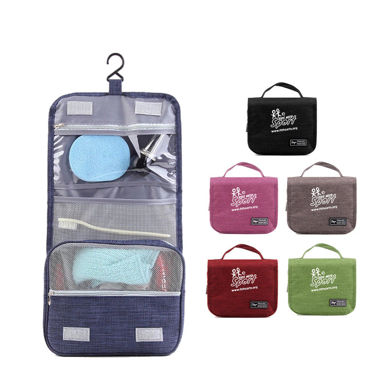 Korean-Style Cationic Fabric Cosmetic Bag