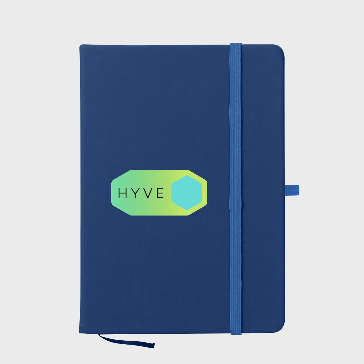 Custom branded rPET journal notebook made from recycled plastic bottles