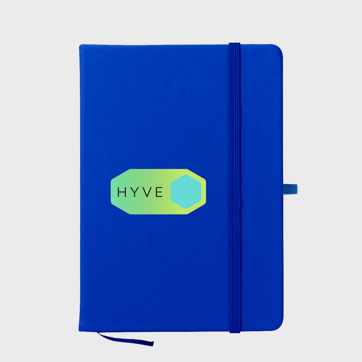 Custom branded rPET journal notebook made from recycled plastic bottles