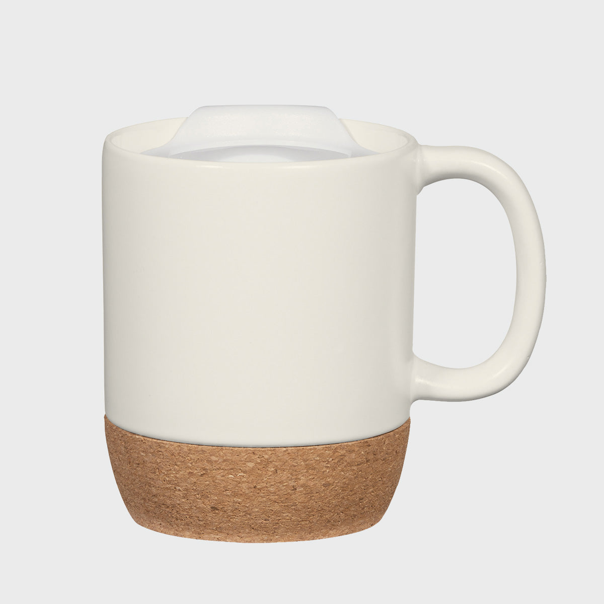 #7146 14 Oz. Cork Base Ceramic Mug