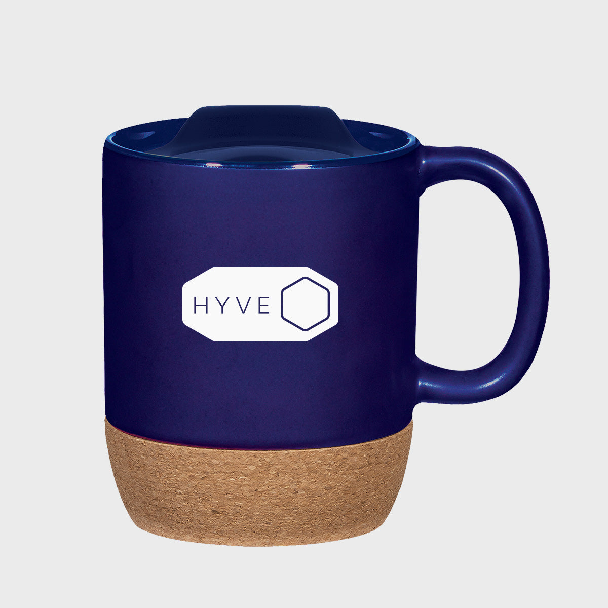 #7146 14 Oz. Cork Base Ceramic Mug