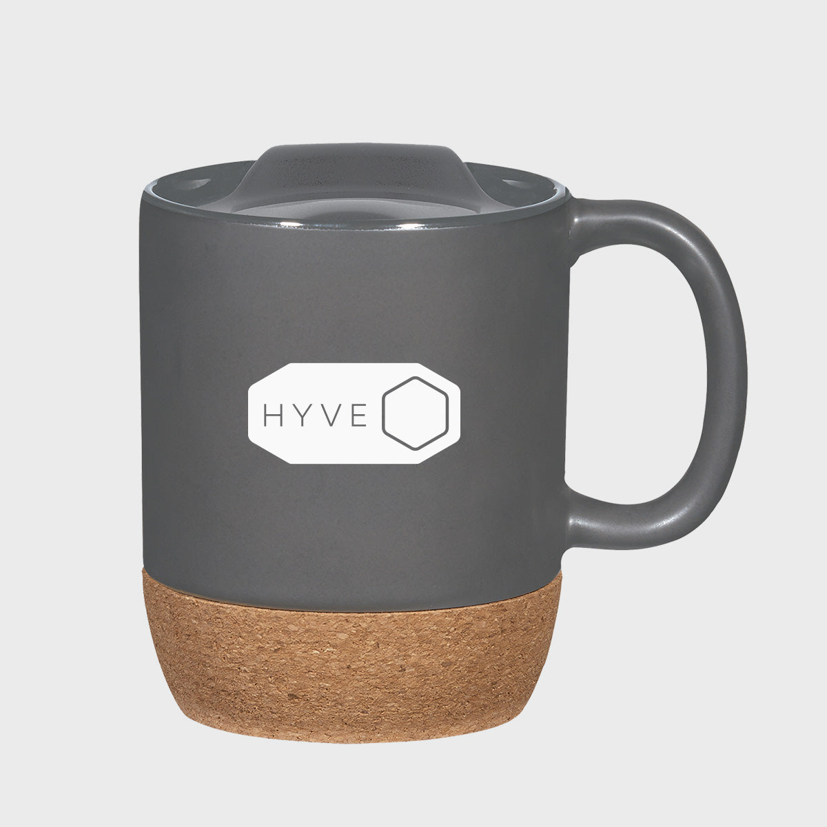 #7146 14 Oz. Cork Base Ceramic Mug