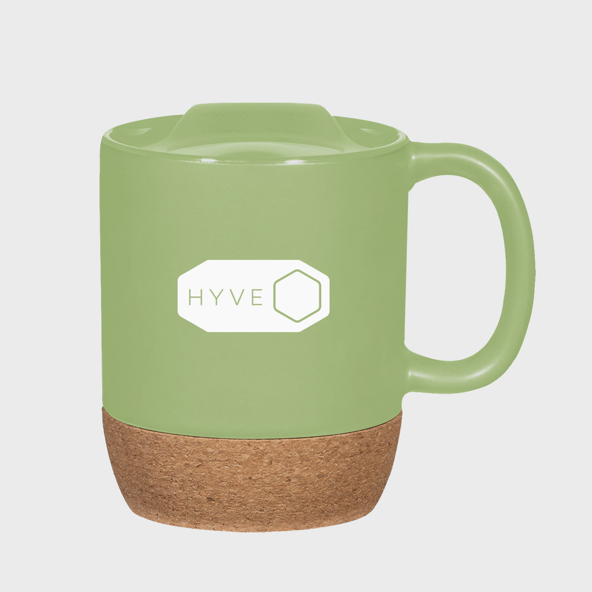 #7146 14 Oz. Cork Base Ceramic Mug