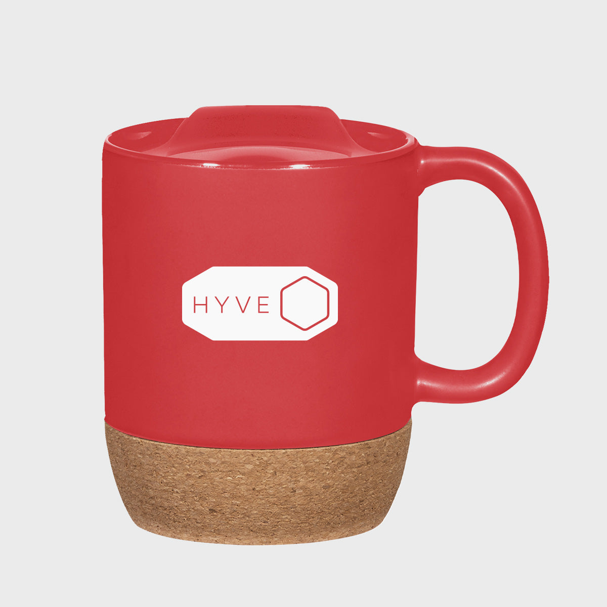 #7146 14 Oz. Cork Base Ceramic Mug