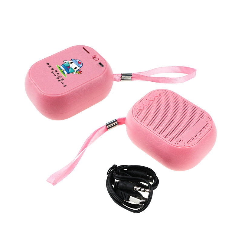 Outdoor Bluetooth Speaker with Clip & Strap