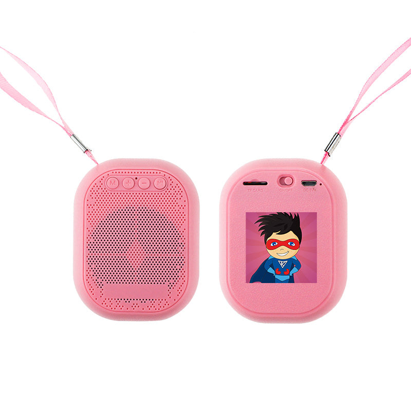 Outdoor Bluetooth Speaker with Clip & Strap