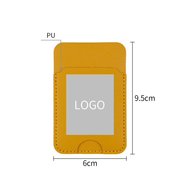 Single-Slot Adhesive Phone Card Holder
