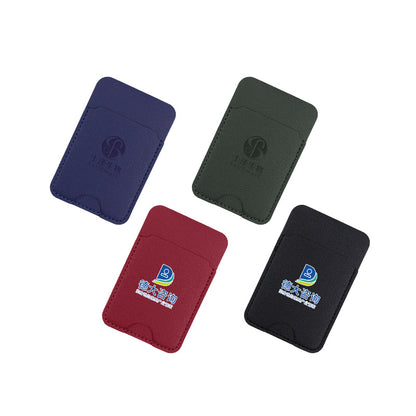 Single-Slot Adhesive Phone Card Holder
