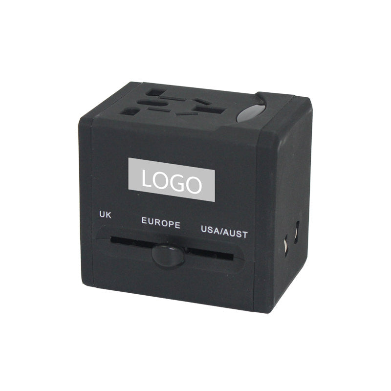 Universal Travel Adapter with Dual USB
