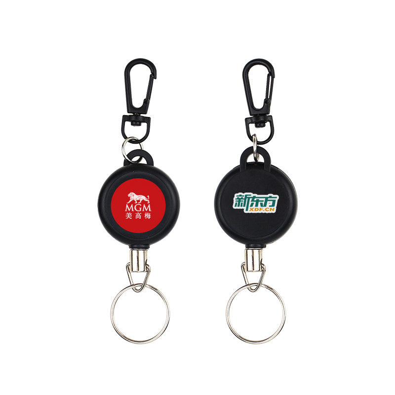 Retractable Badge Reel (Steel Wire Cord)