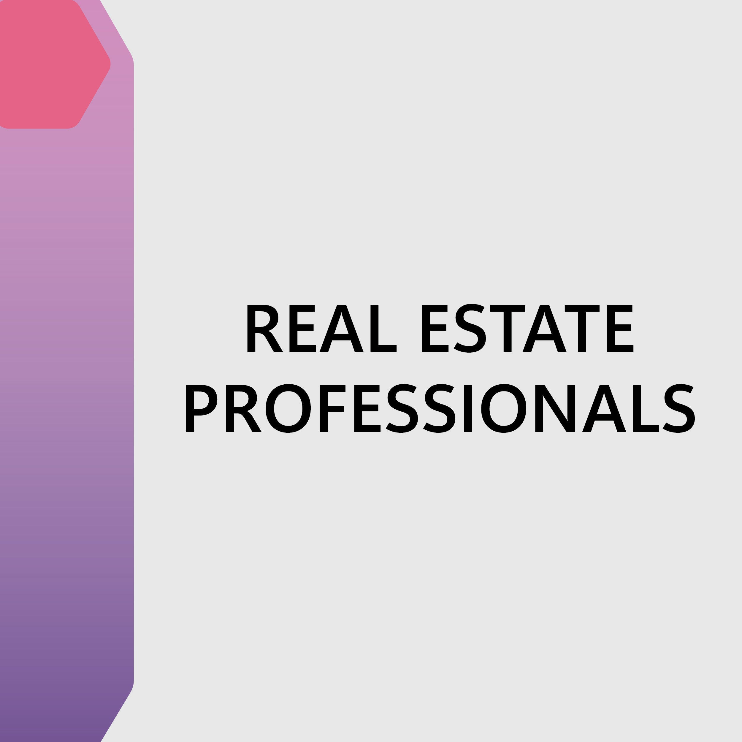 Real Estate Professionals